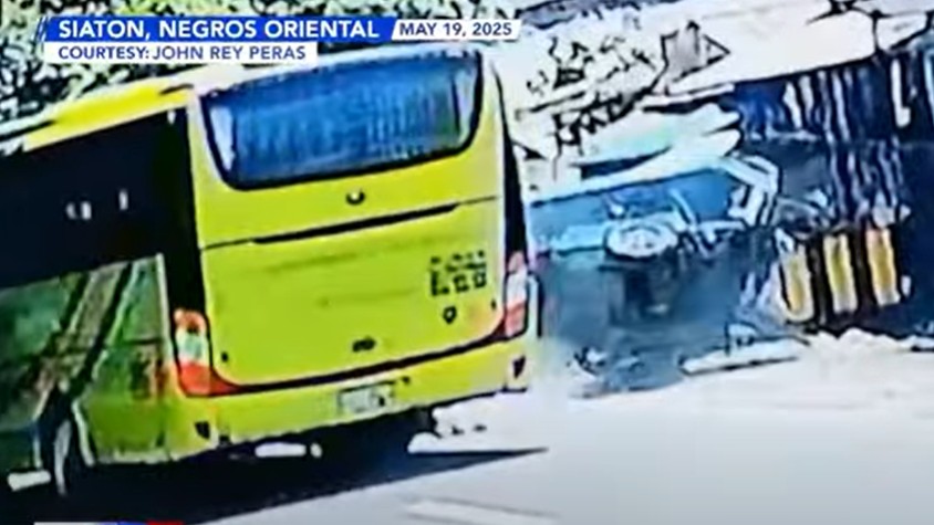 70-year-old man dies after trike sideswiped by bus in Negros Oriental