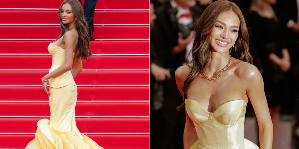 Kylie Verzosa is a lady in yellow at Cannes Film Festival