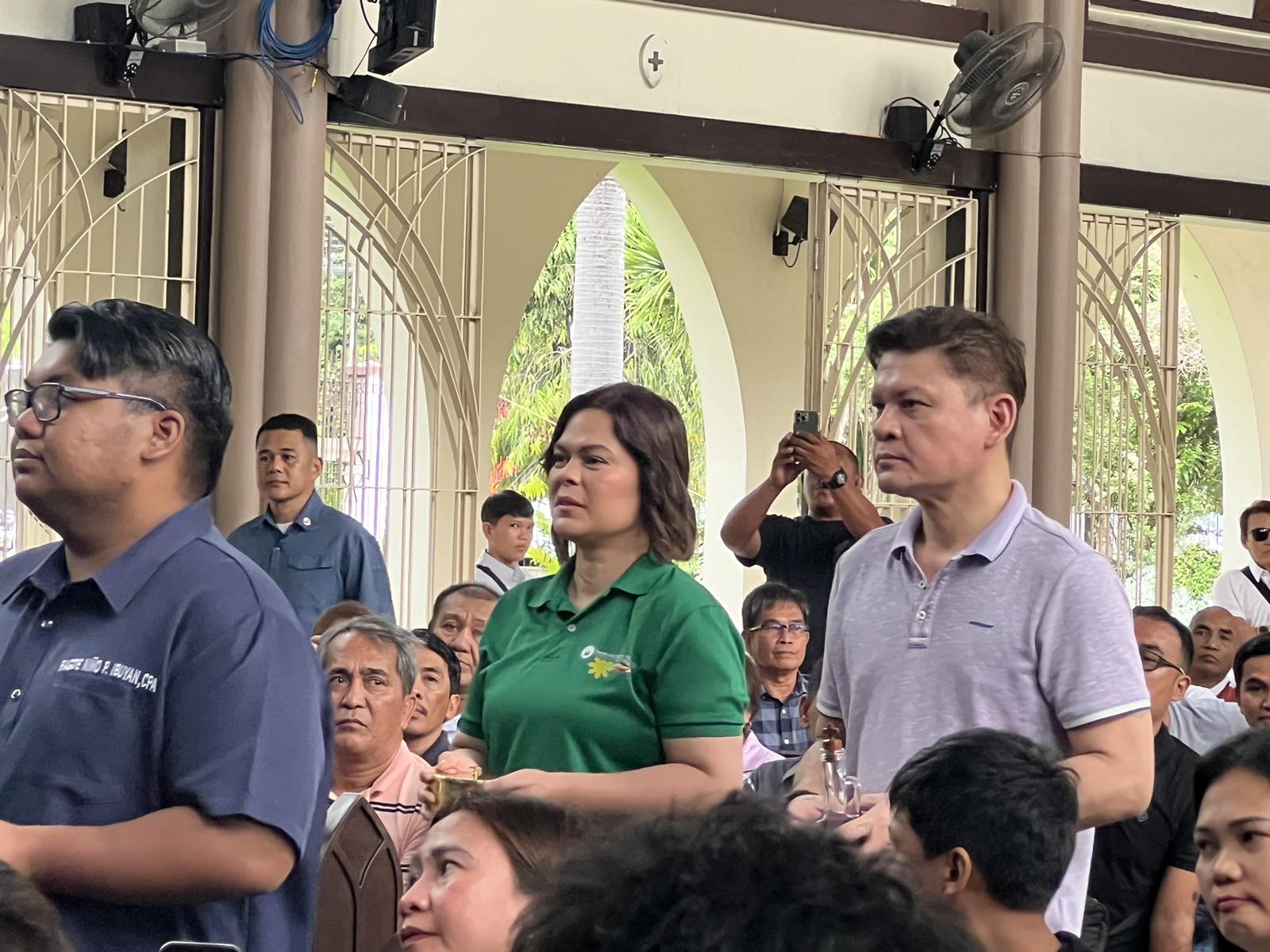 VP Sara attends thanksgiving Mass after peaceful elections in Davao City