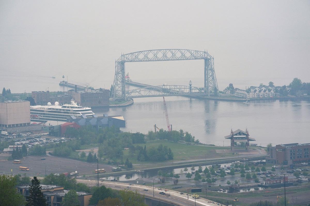 Canadian wildfire smoke spreads across a third of US