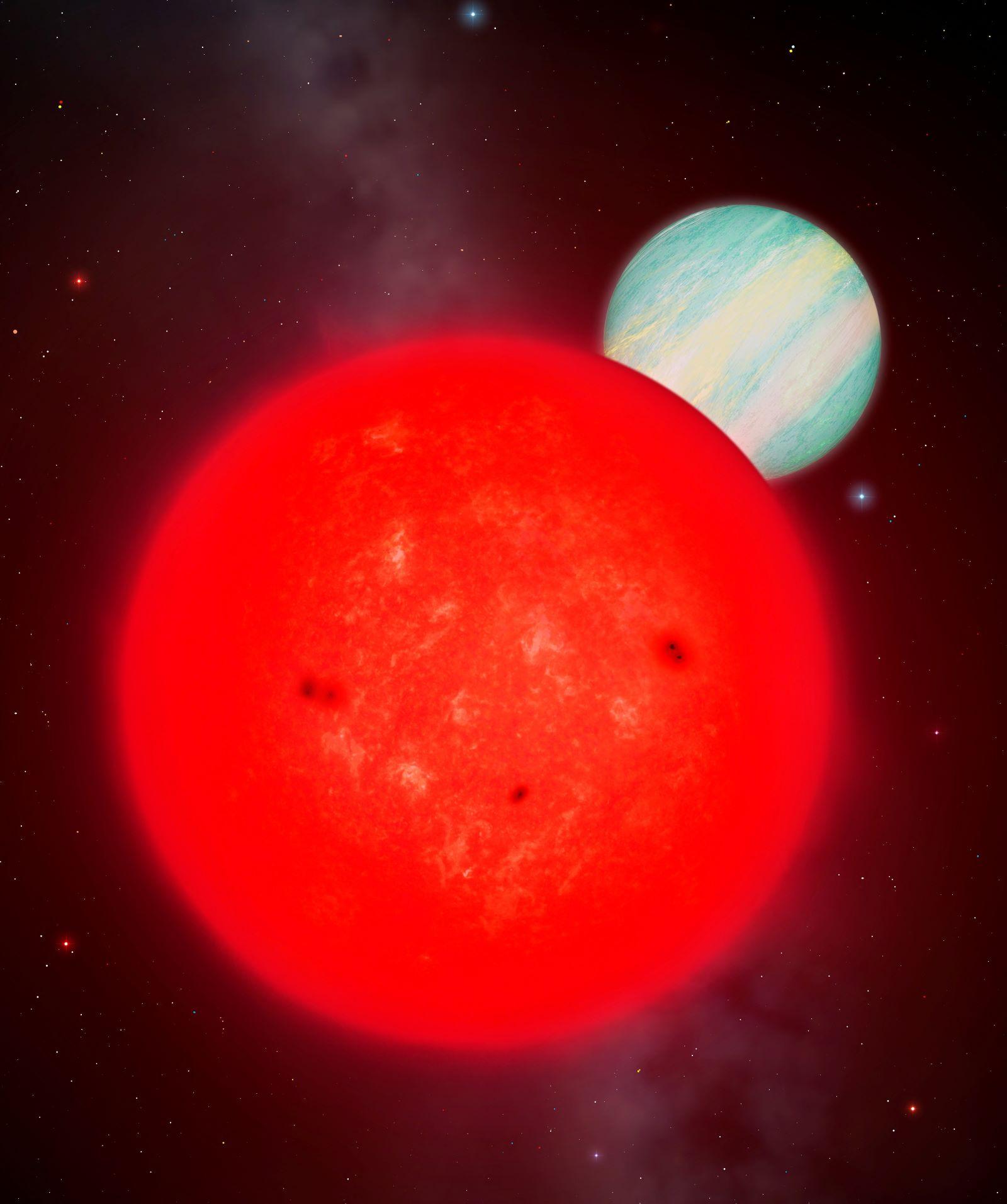 Scientists puzzled by giant planet detected orbiting tiny star