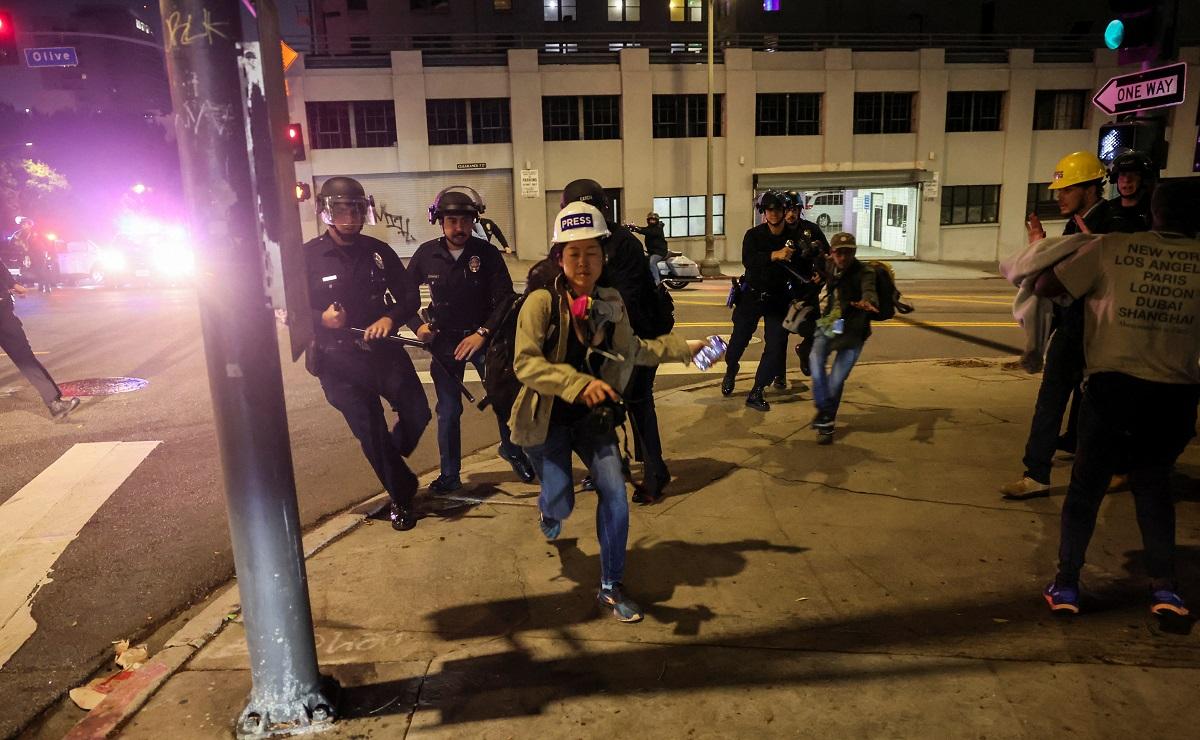 US cities brace for more protests as parts of Los Angeles placed under curfew