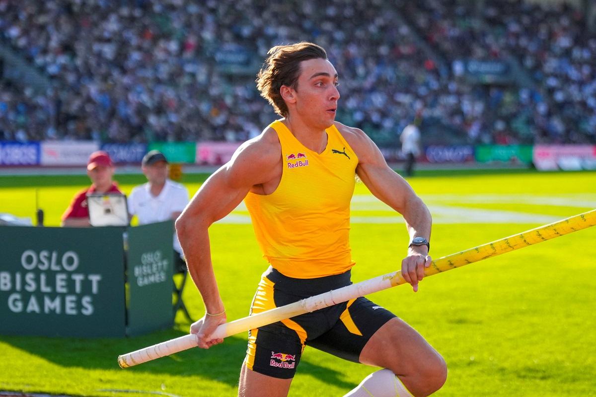Sweden"s Duplantis sets new pole vault world record with 6.28-m jump