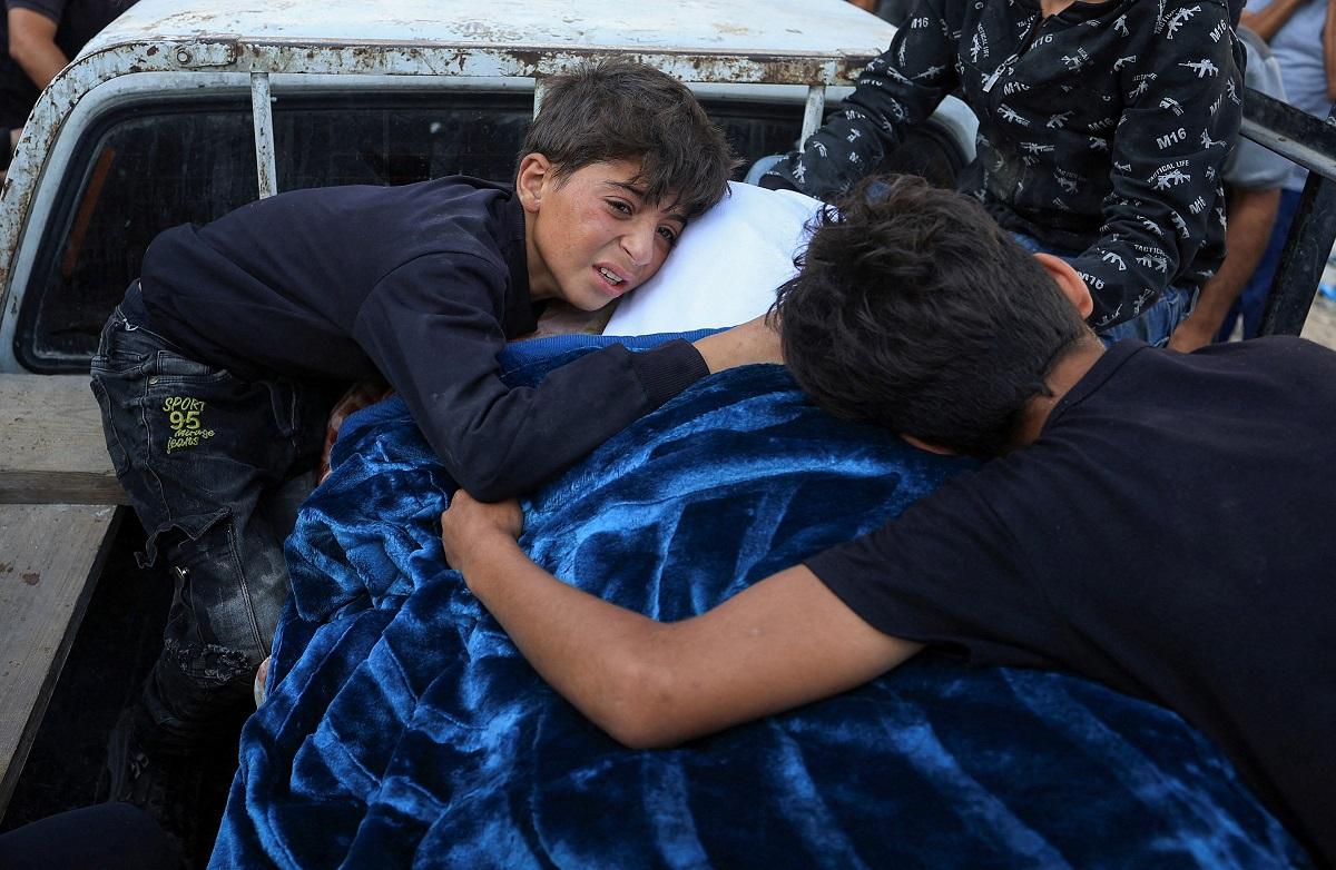 Israeli fire kills 30 in Gaza, medics say, as attention shifts to Iran
