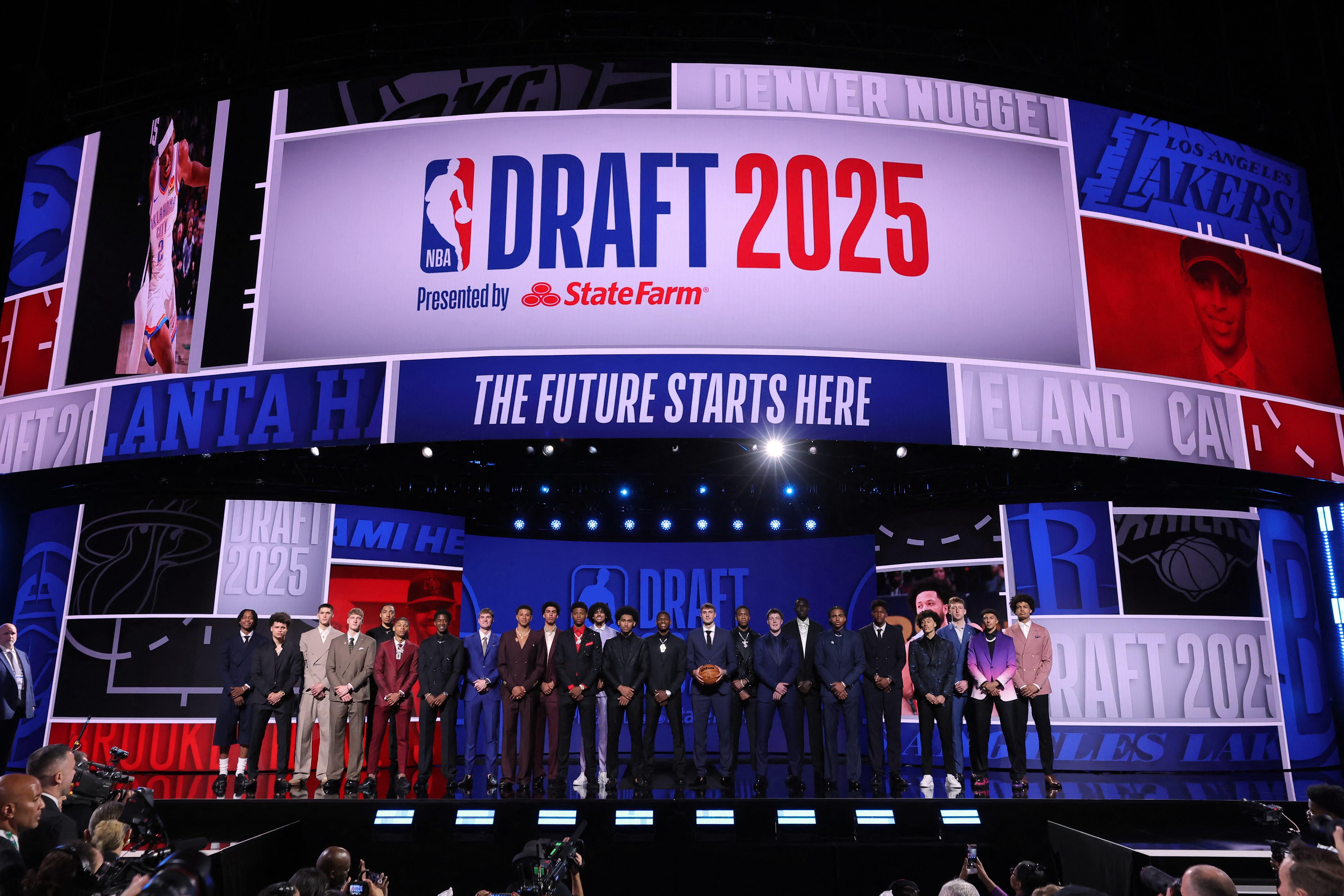 College stars go early in second round of NBA draft