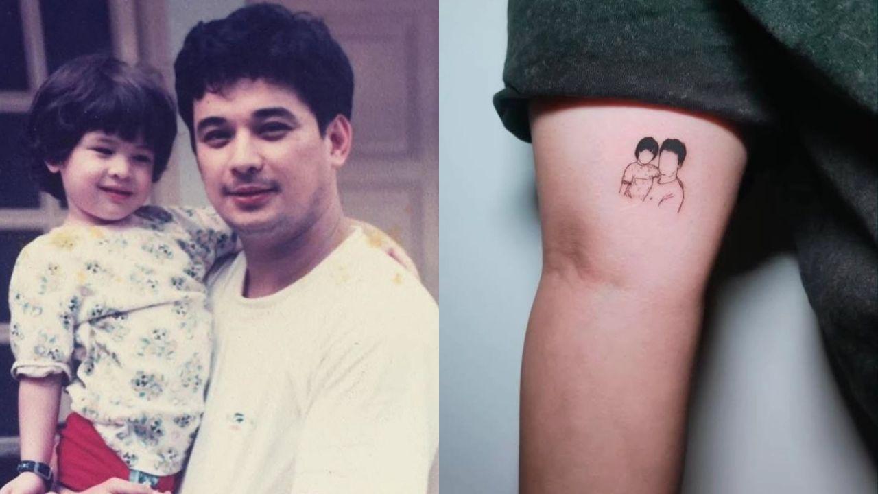Rikki Mae Davao gets tattoo in honor of late father Ricky Davao