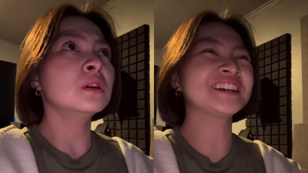 Barbie Forteza can't help but get jumpscared as she dubs 'P77'