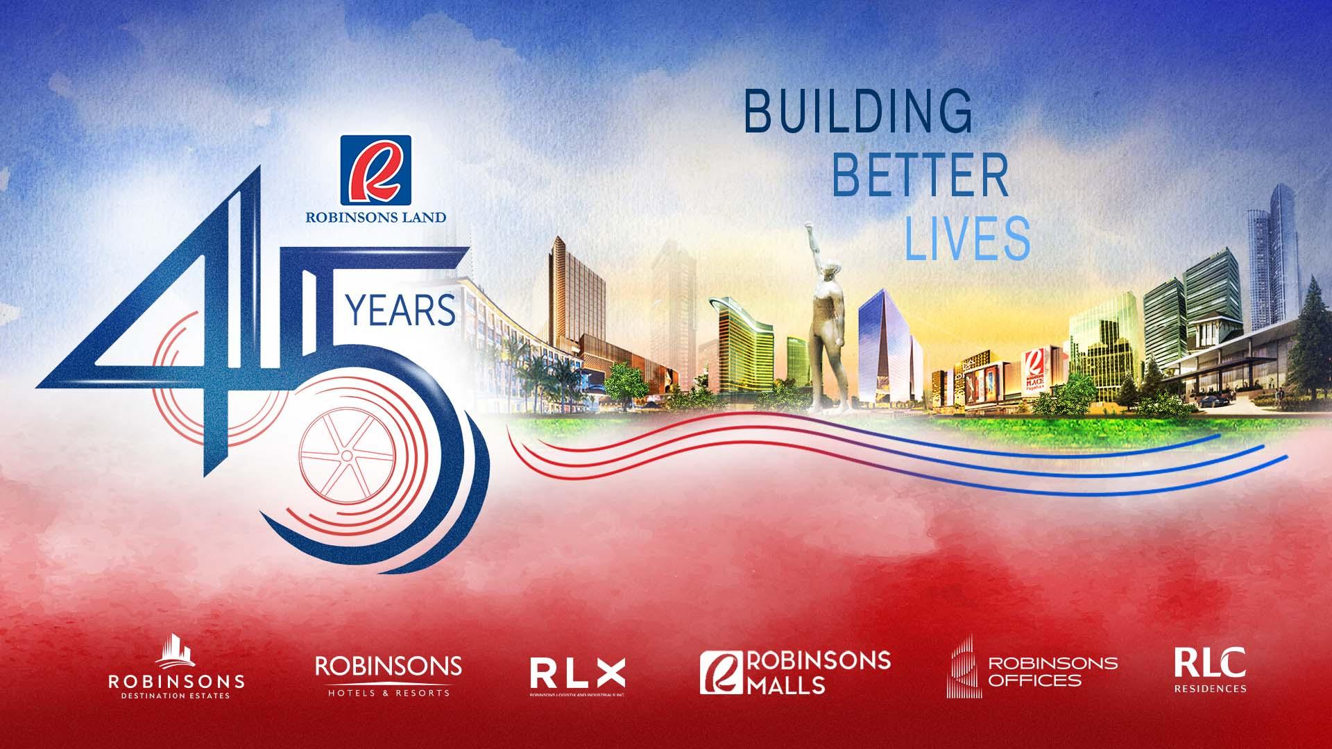 Robinsons Land Unveils Exclusive Offers to Celebrate 45 Years 