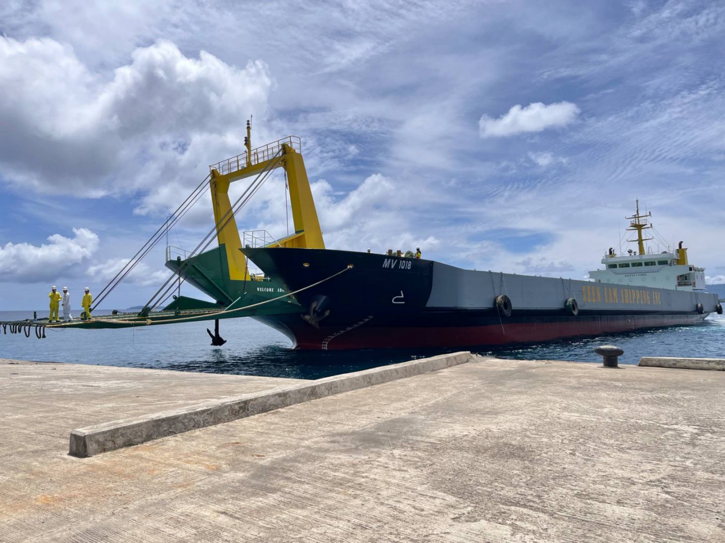 Luzon-Mindanao RoRo freight service launched