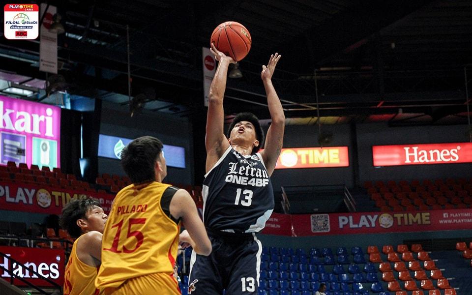 Letran clinches QF ticket in Filoil Preseason tilt; Arellano upsets Mapua