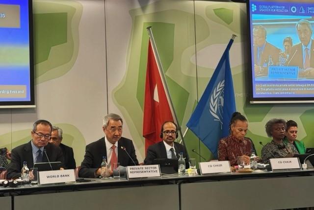 Sy underscores the need for policies, incentives, and institutional support to scale up disaster risk reduction investments at the UNDRR Global Platform 2025.