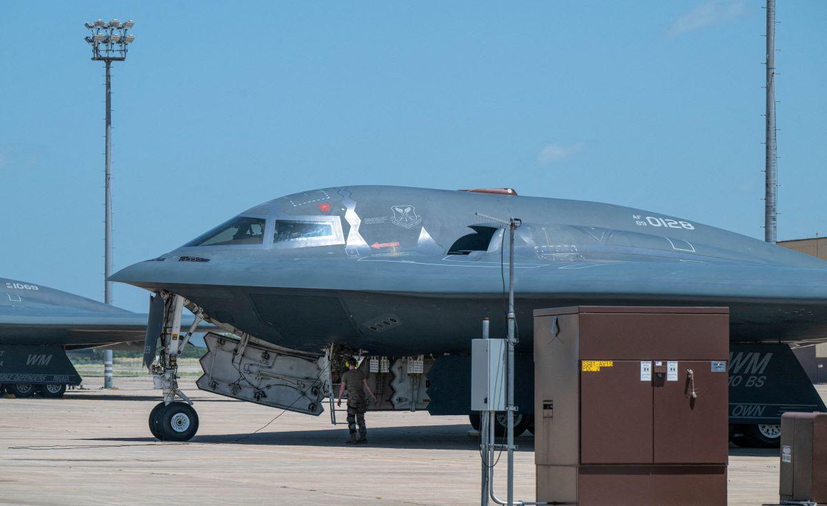 US Air Force B-2 Spirit stealth bomber