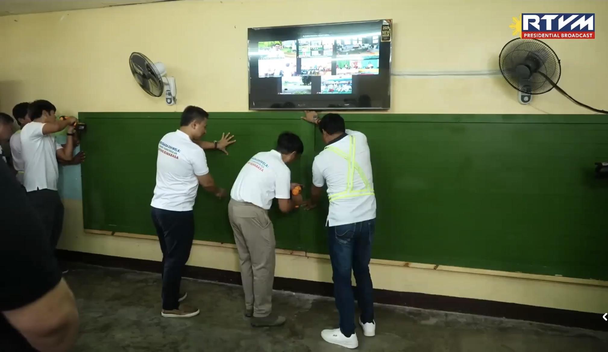 Marcos inspects Bulacan school for Brigada Eskwela 2025