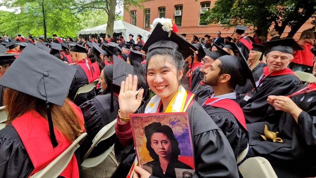 Legacy worn proud: Filipina honors hero grandma at Harvard graduation