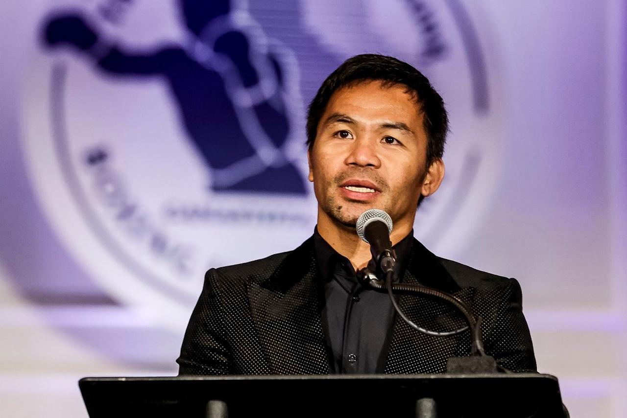 Manny Pacquiao enshrined to Boxing Hall of Fame GMA News Online Manny Pacquiao enshrined to Boxing Hall of Fame GMA News Online