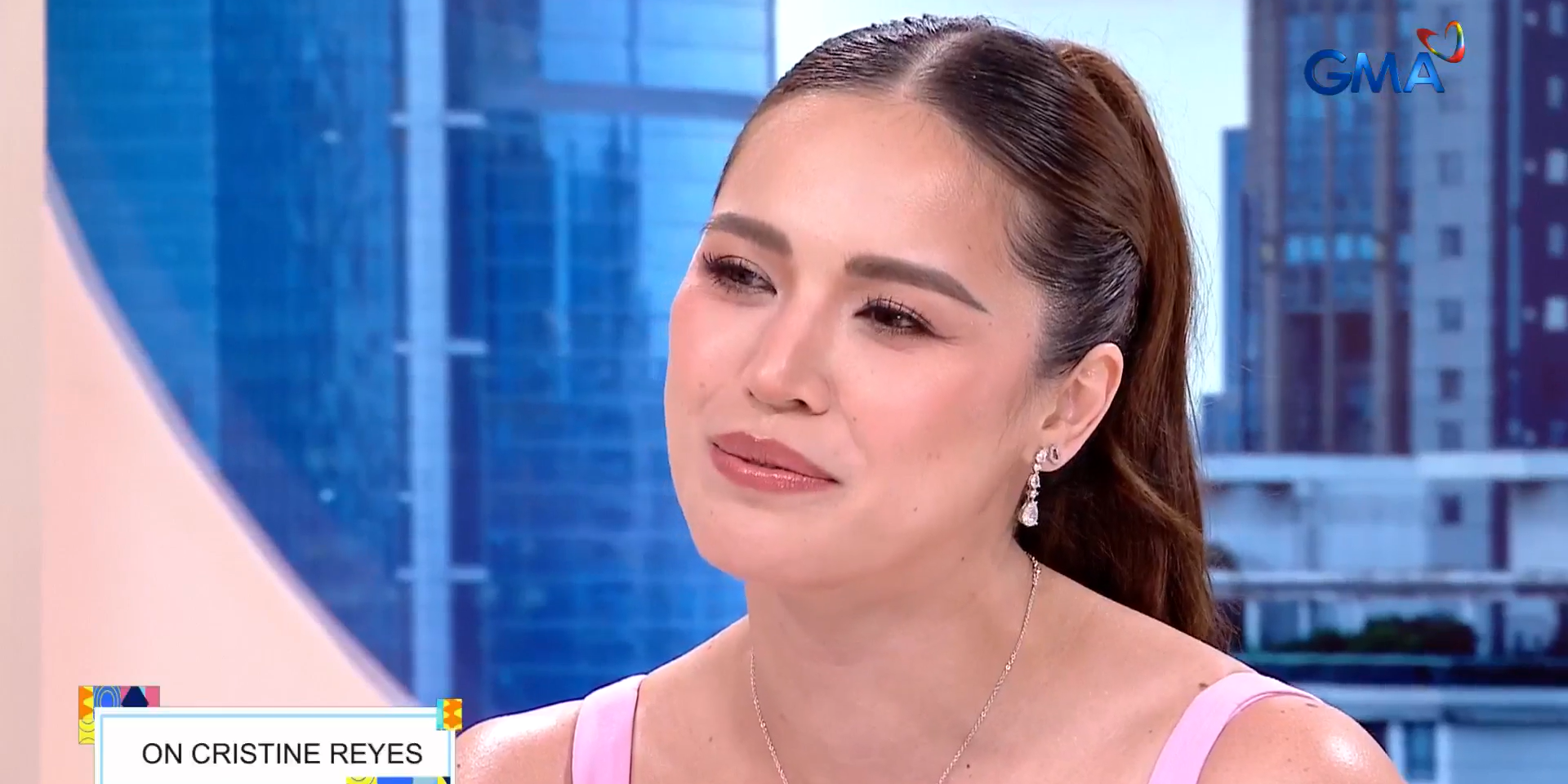 Michelle Gumabao says she doesn't know brother Marco's current relationship status with Cristine Reyes