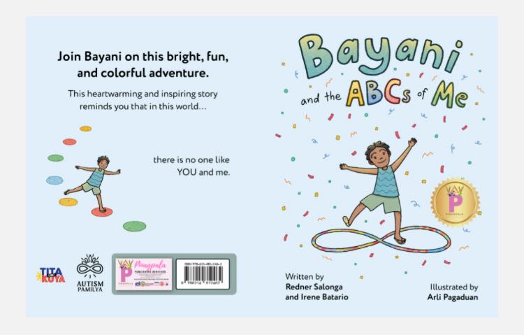 'Bayani and the ABCs of Me' is a children's book with main character in the autism spectrum 