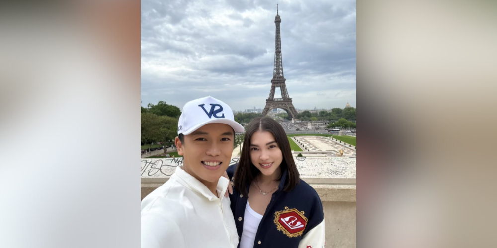 Rhian Ramos explores Paris with BF Sam Verzosa