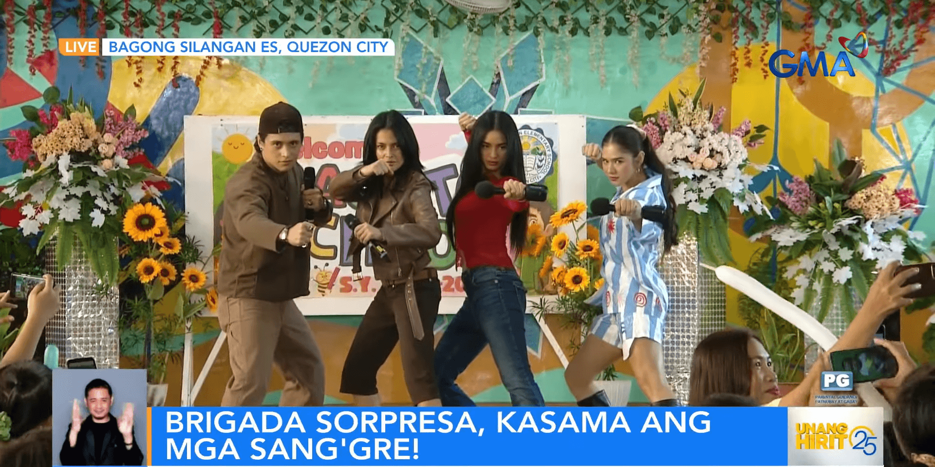 'Sang'gre' stars surprise students on first day of classes in QC school 