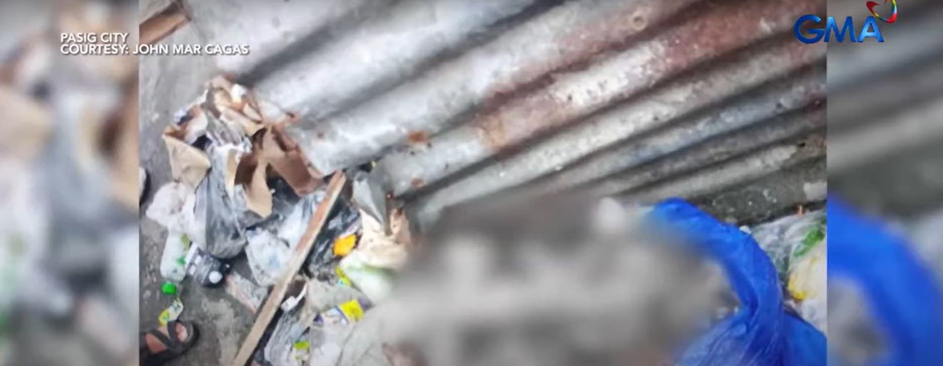 Bangkay ng bagong silang na sanggol, natagpuan nakasilid sa plastic sa basurahan sa Pasig