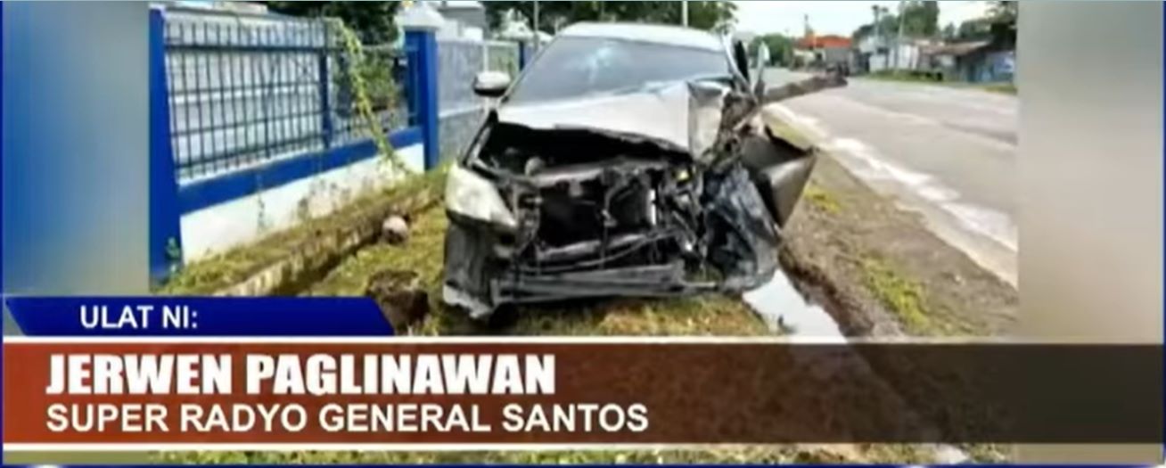 Pulis patay, 6 kasamahan sugatan nang sumalpok sa concrete barrier ang kanilang sasakyan sa Sarangani thumbnail