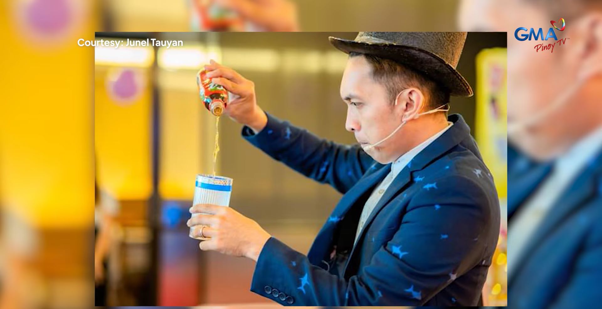 Filipino magician shares life working on a cruise ship