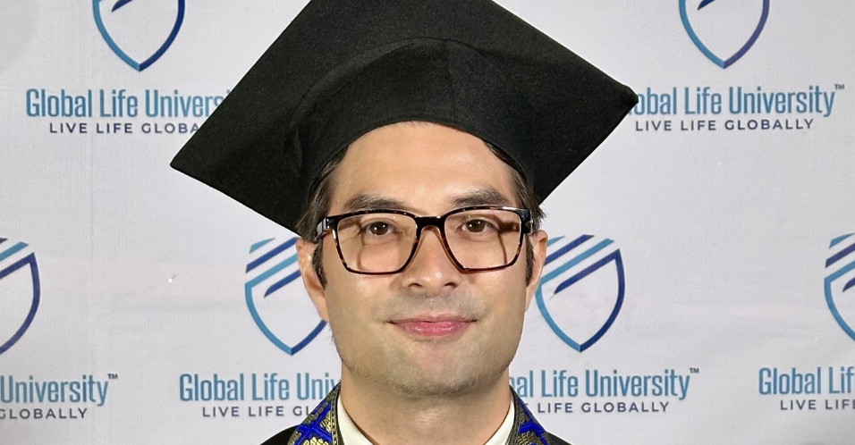 Joross Gamboa graduates with Biblical Studies degree
