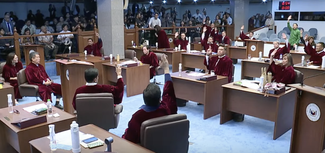 Senate impeachment court votes to return without dismissing raps vs. VP Sara Duterte