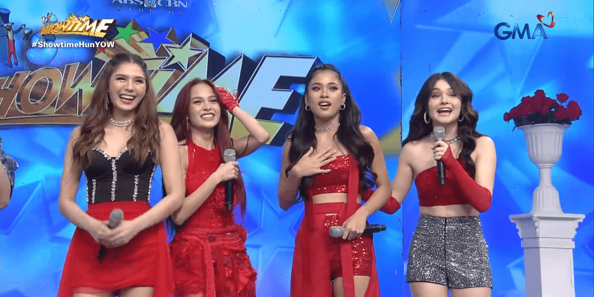 Shuvee Etrata, Ashley Ortega, AC Bonifacio, Kira Balinger perform together  on ‘It’s Showtime’