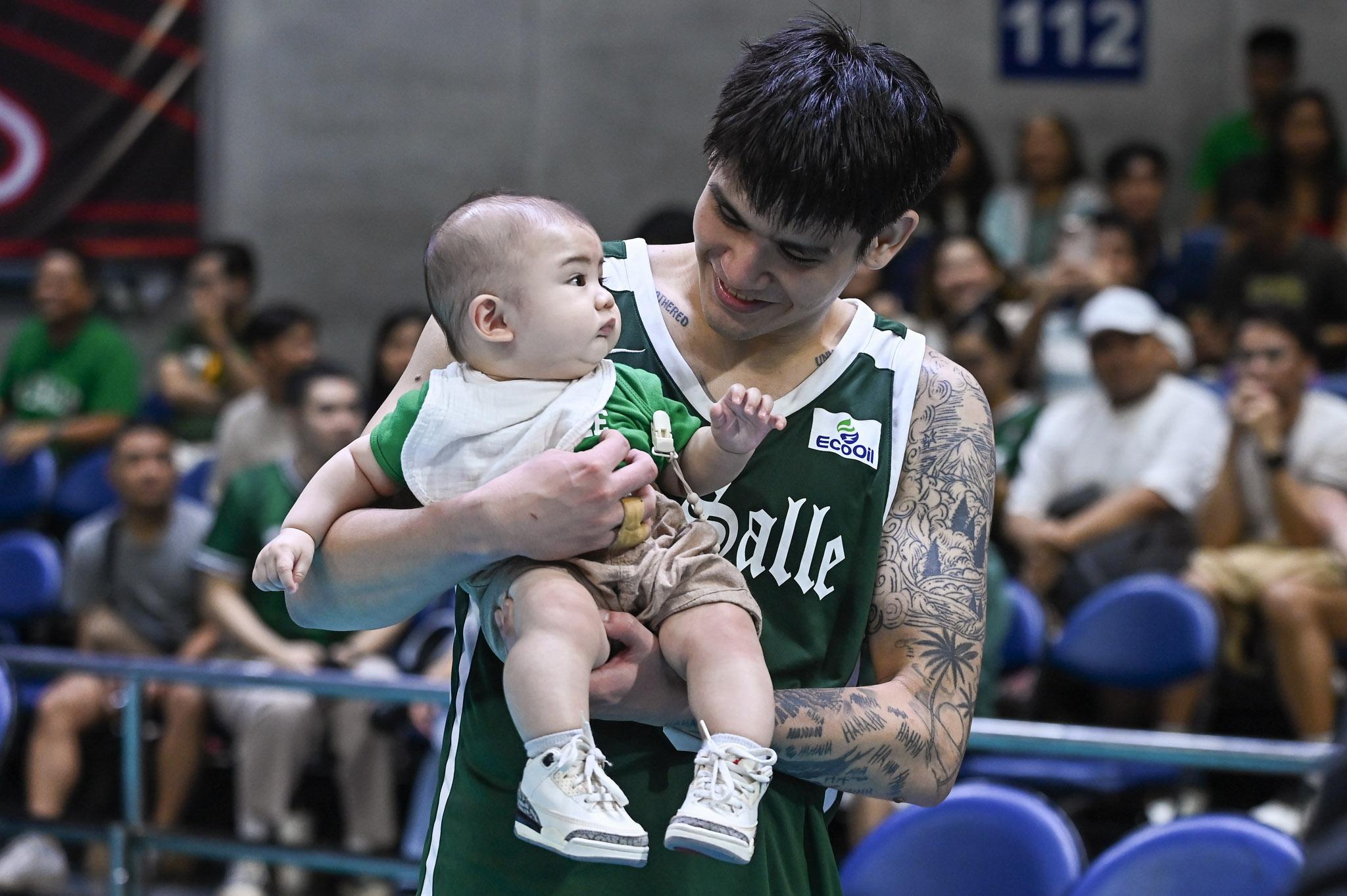 Noel Kampton excited to celebrate first Father's Day with family