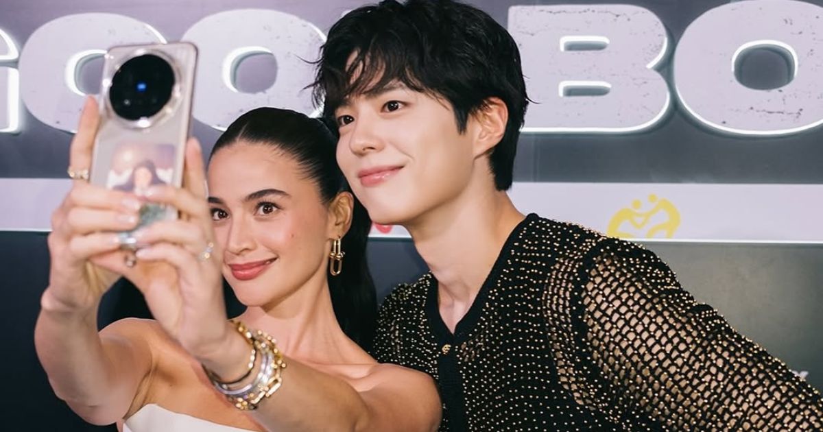 Anne Curtis meets South Korean actor Park Bo Gum