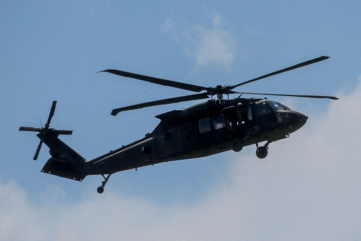 PAF Black Hawk makes emergency landing in Southern Leyte