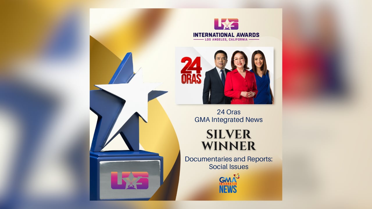 GMA Integrated News wins silver, finalist honors at prestigious US International Awards