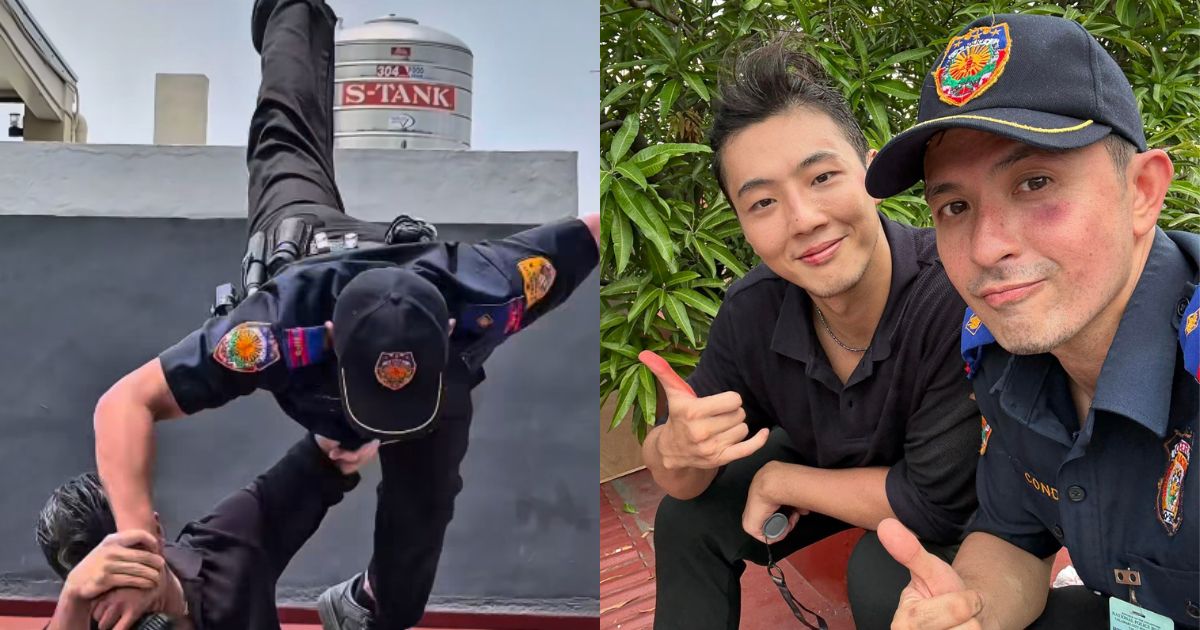 Dennis Trillo shares fight scene with Kim Ji Soo from 'Sanggang Dikit FR' set 