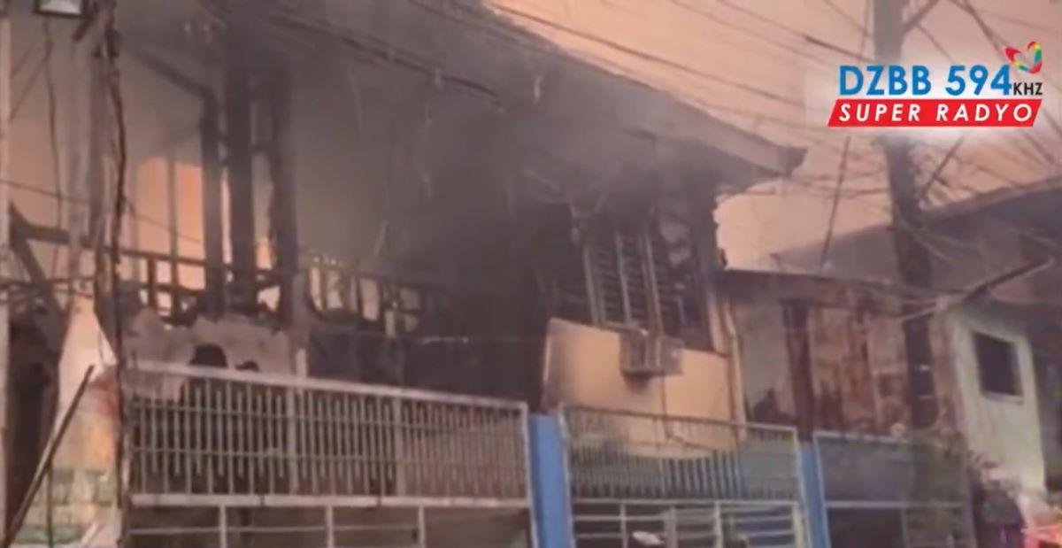 Fire hits residential area in Sampaloc, Manila