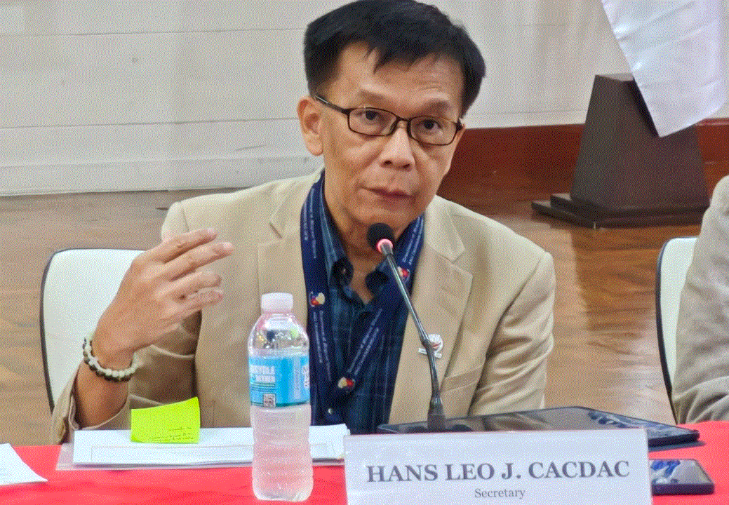 Department of Migrant Workers Secretary Hans Leo Cacdac