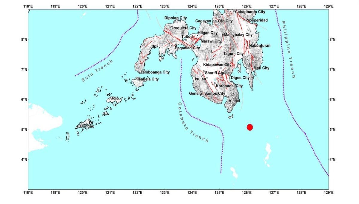 Magnitude 6.1 earthquake in Sarangani, Davao Occidental