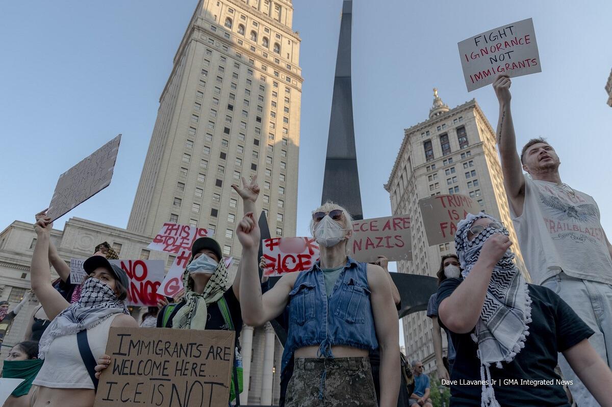Protests against Trump immigration policies spread across US