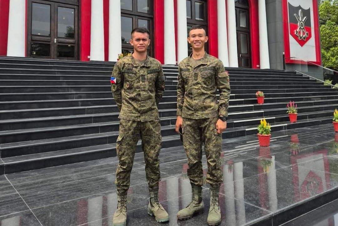 Two Pinoy officer cadets finish training at Indian Military Academy