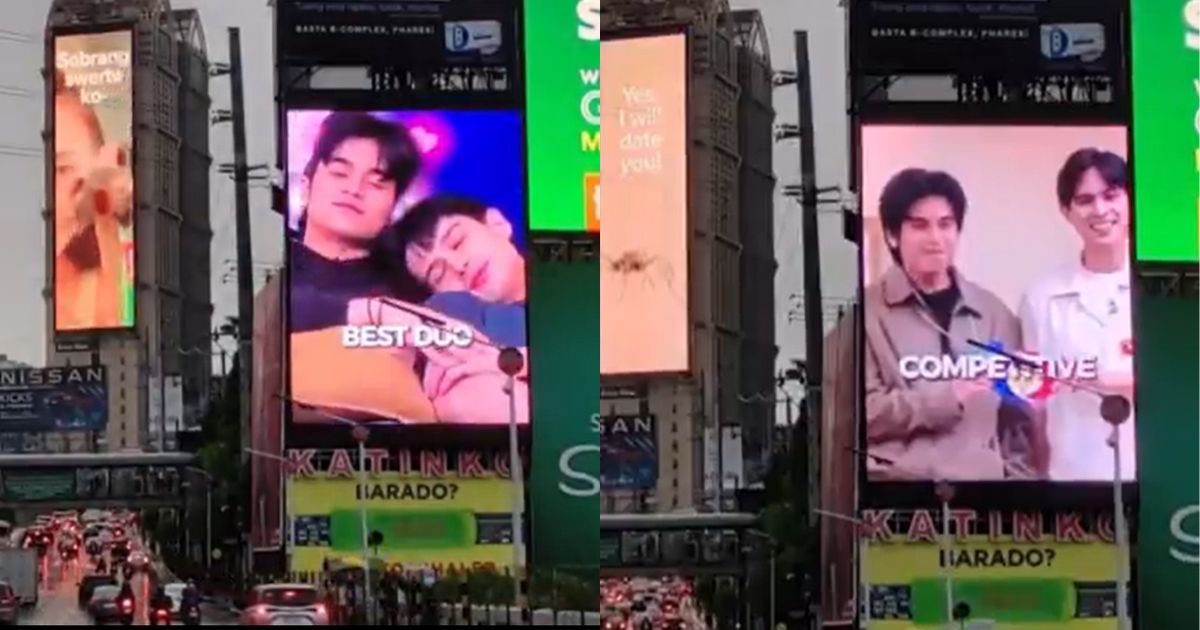 Ralph De Leon, Will Ashley get featured in LED billboard along EDSA Guadalupe