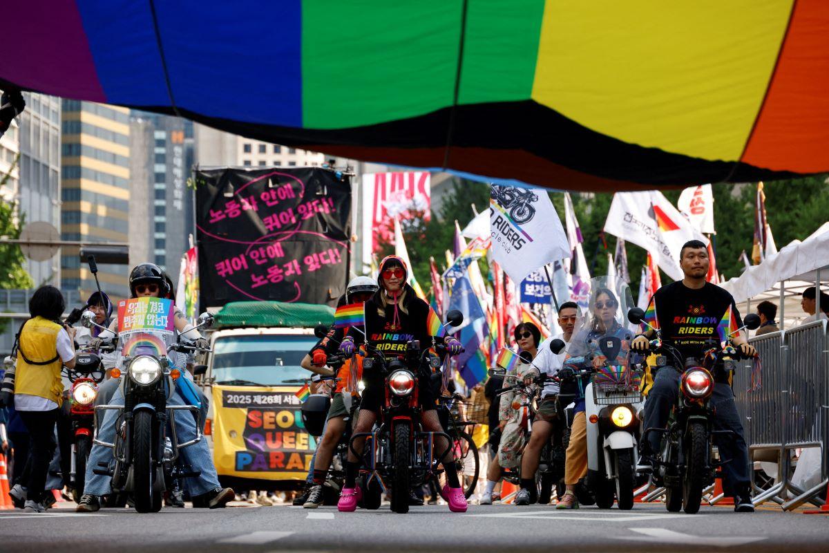 Seoul's LGBT community gathers for annual festival after liberal president elected