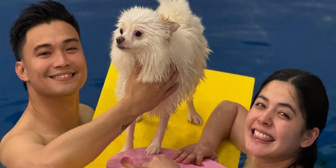 Shaira Diaz and EA Guzman's pet dog is so 'extra' while on vacation
