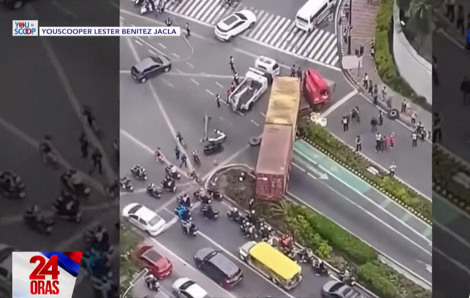 Rider dead, 2 others injured after truck rams motorcycles in Taguig