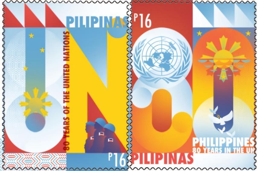 Founding member Philippines marks 80 years of the UN with commemorative stamp