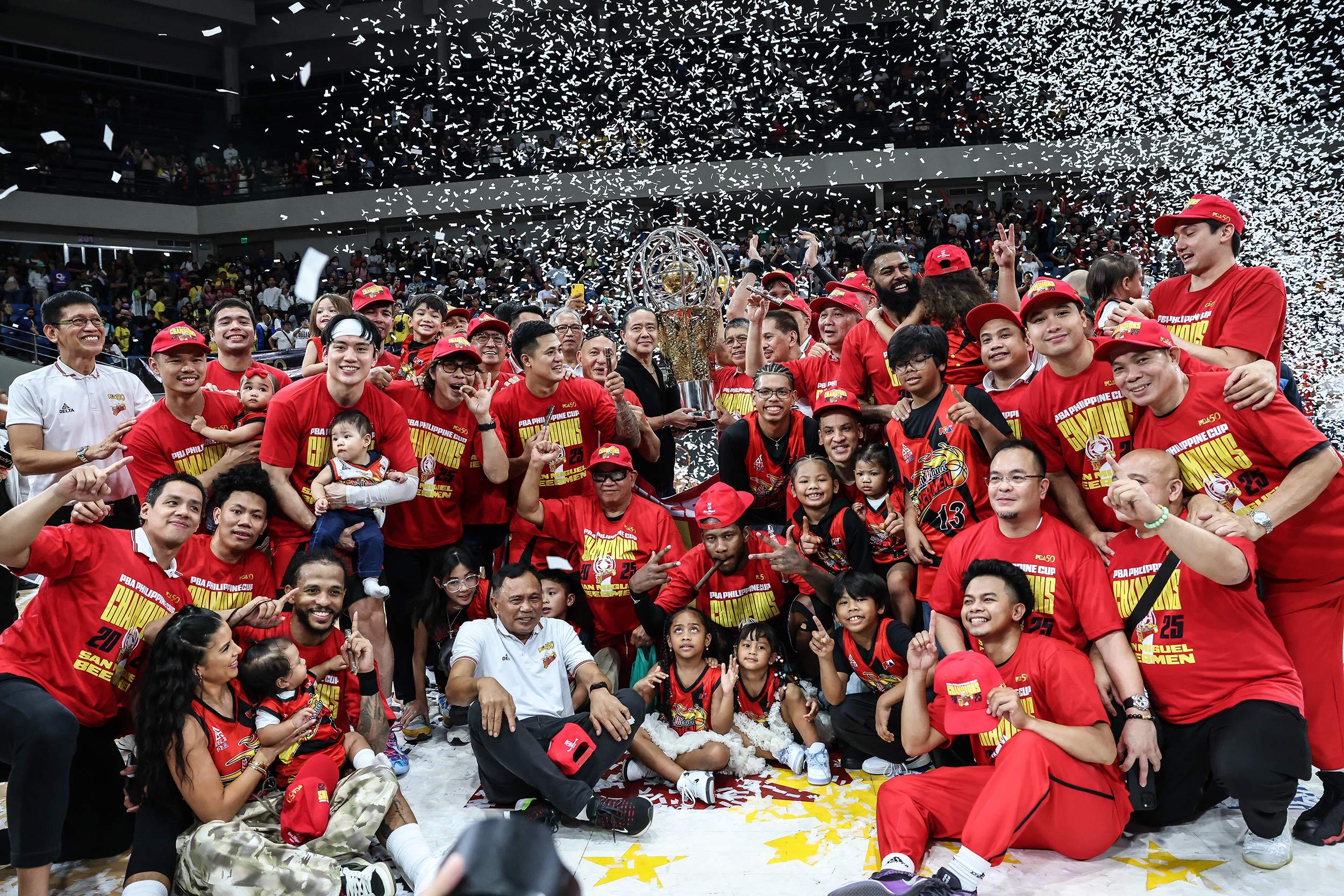 San Miguel reclaims PBA Philippine Cup crown, ends TNT's Grand Slam bid