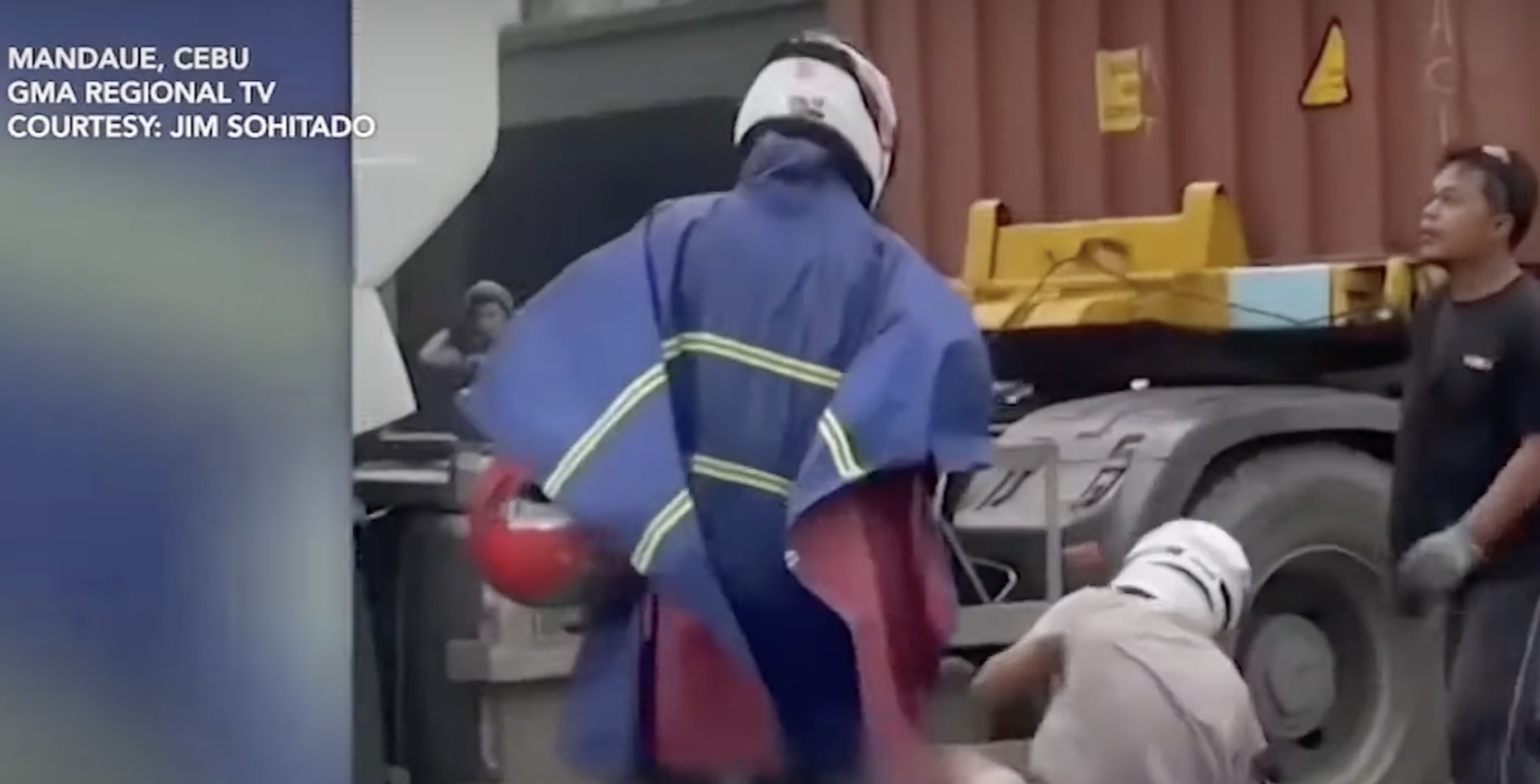 Tragic Accident in Cebu: Motorcycle Rider Dies After Being Trapped Under Truck