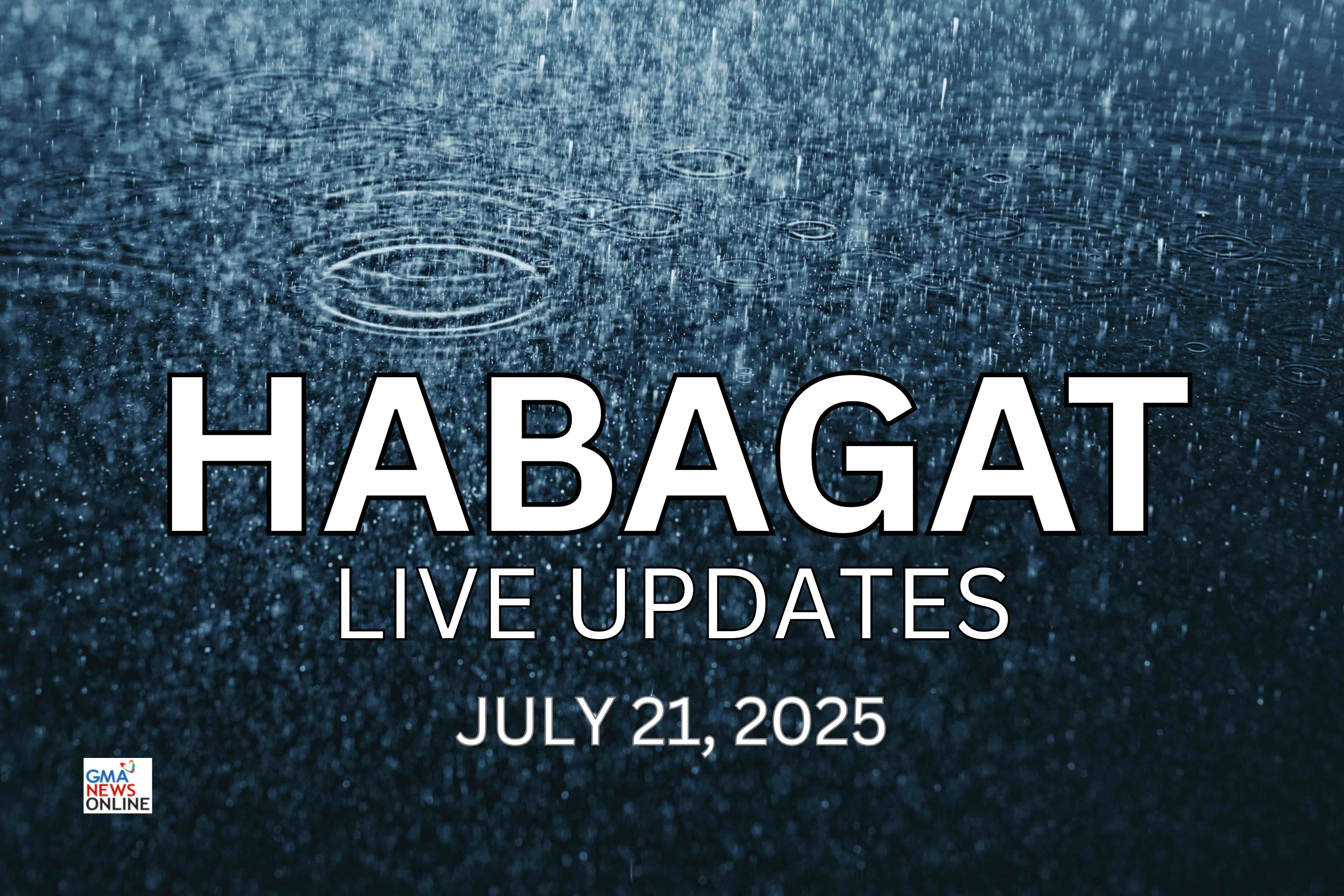 Heavy rains caused by the Southwest Monsoon or Habagat continue to affect several parts of the country on Monday.