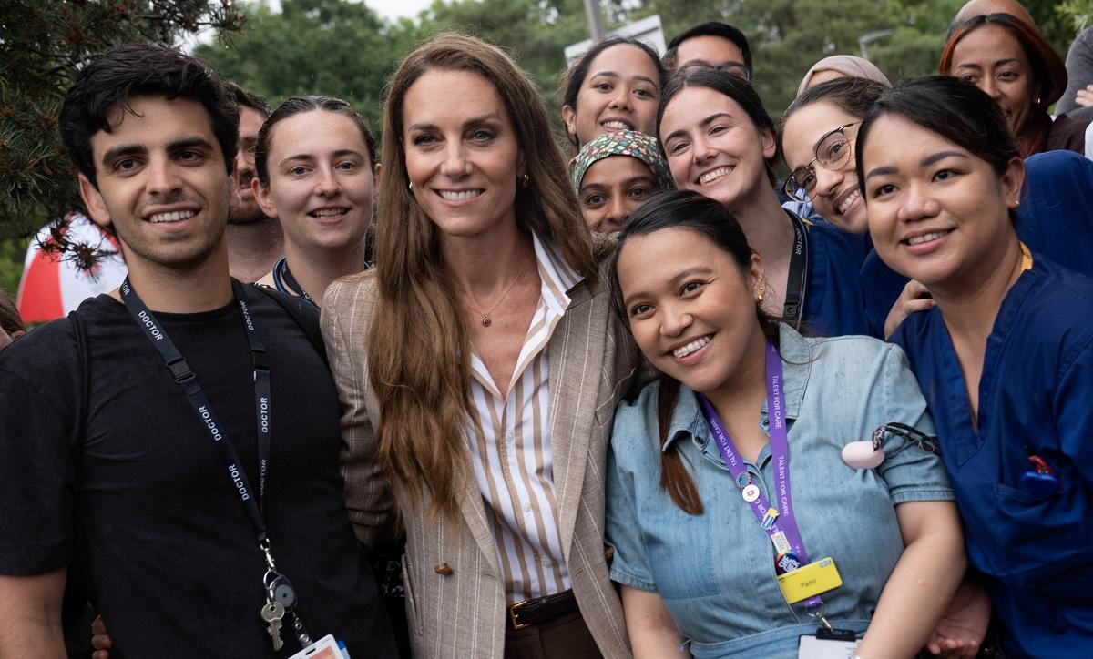 UK's Princess Kate says she had to 'put on brave face' in cancer journey