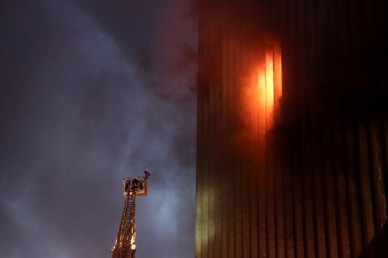 Blaze at Cairo telecommunications building kills 4, disrupts internet, phone services
