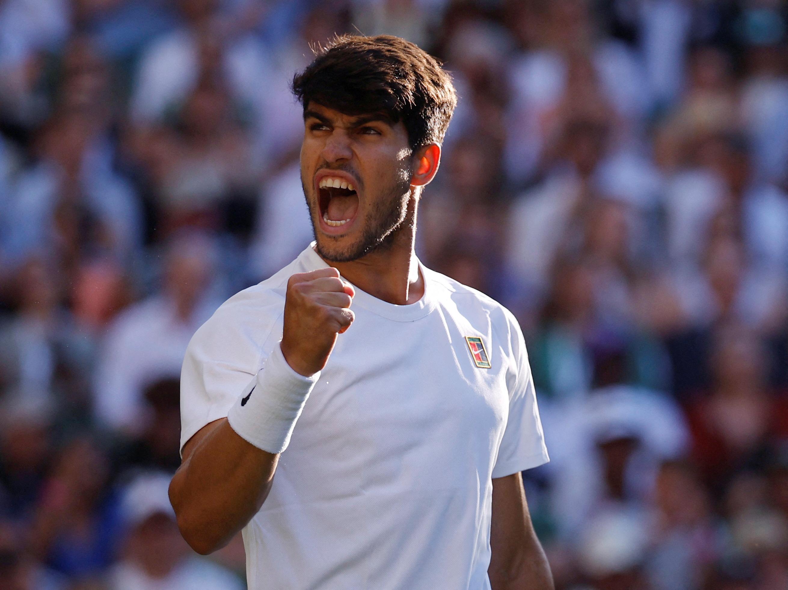 No scares for Alcaraz as he blazes past Norrie into Wimbledon semis